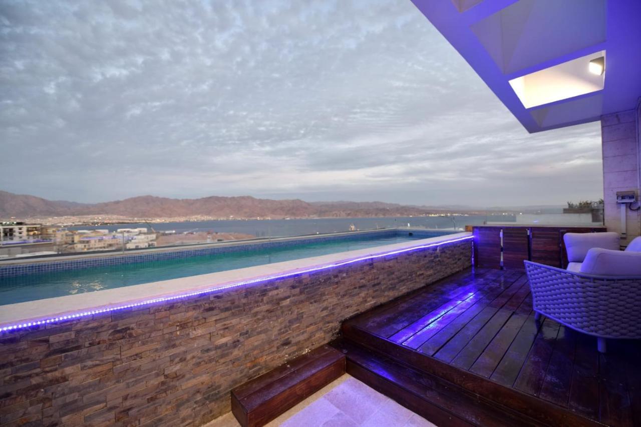 Private Pool Luxury Penthouses Sea View エイラート エクステリア 写真