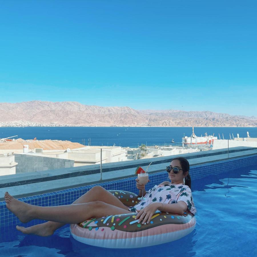 Private Pool Luxury Penthouses Sea View エイラート エクステリア 写真